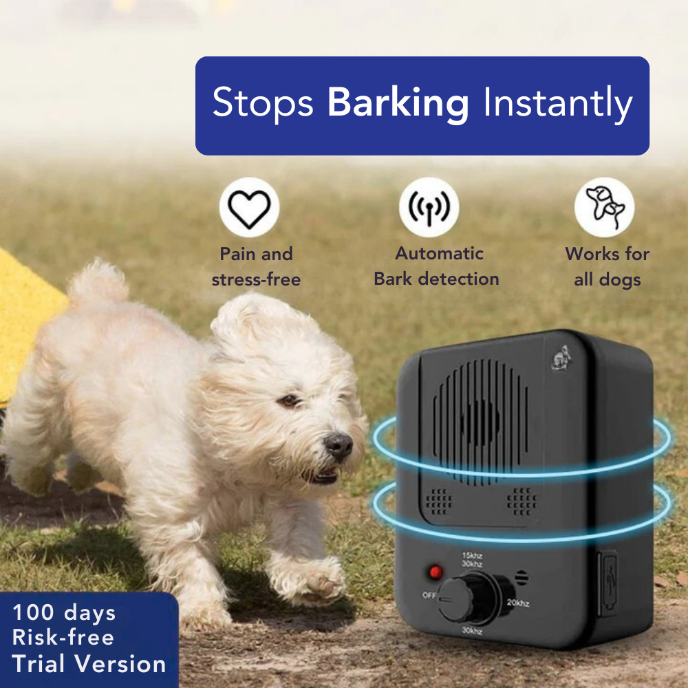 Anti-Bark Device Ultrasonic For All Dog Breeds