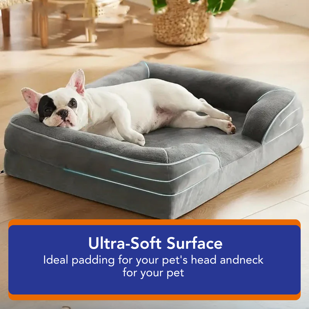 Orthopedic Luxury Memory Foam Dog Bed
