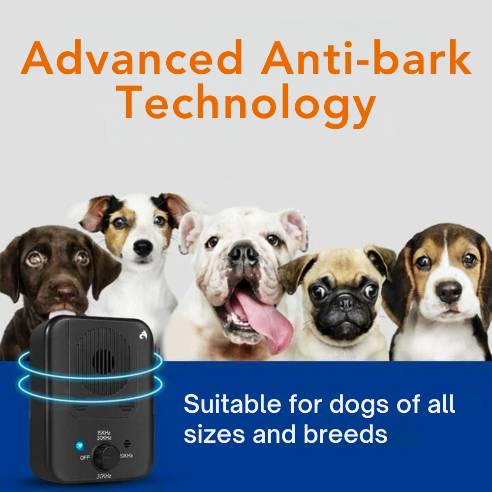 Anti-Bark Device Ultrasonic For All Dog Breeds
