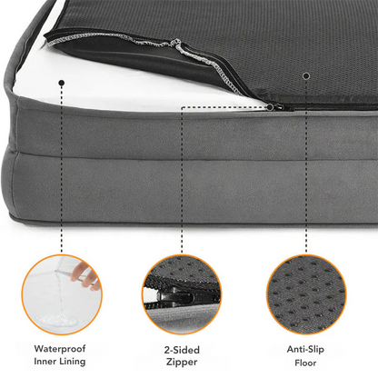 Orthopedic Luxury Memory Foam Dog Bed