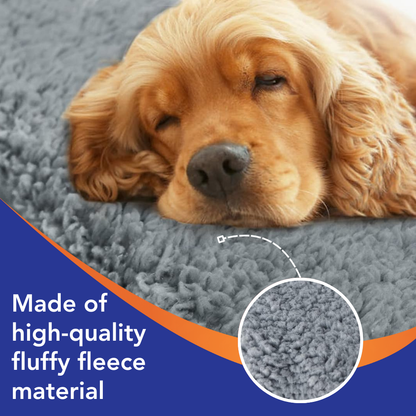 Soft Fluffy Fleece Dog Blanket For Home And On The Go