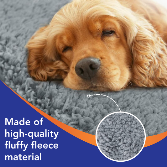 Soft Fluffy Fleece Dog Blanket For Home And On The Go